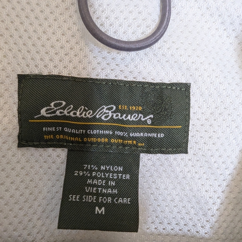 Eddie Bauer Men's Crisp White Shirt Size M - Picture 4 of 4